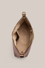 Harper Large Chocolate Leather Hobo