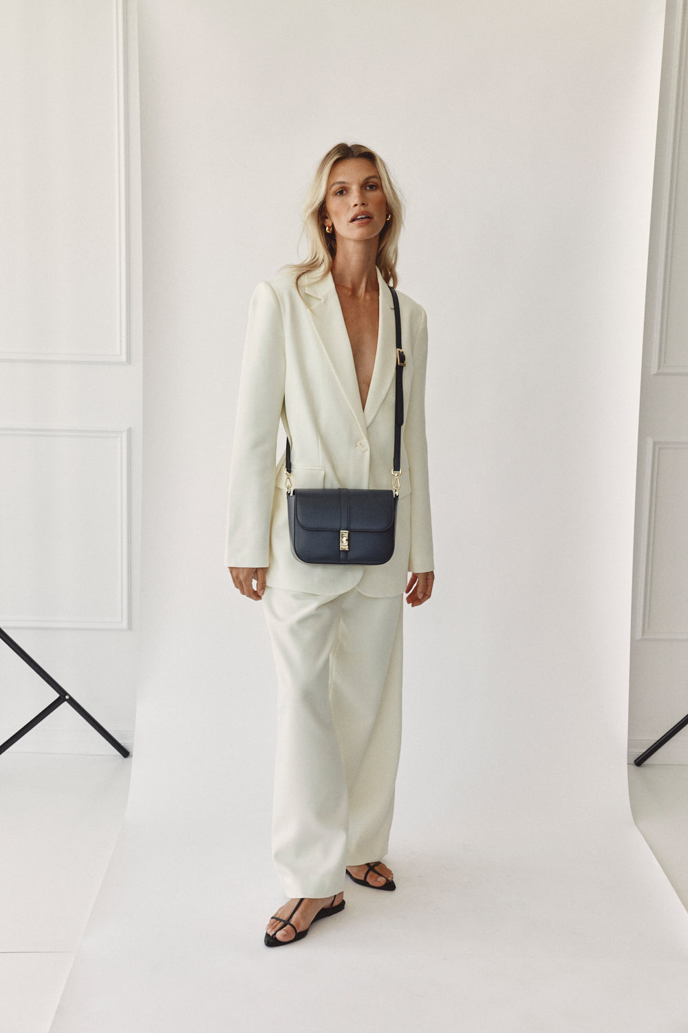 Carly Midnight Square Crossbody