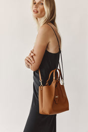 Grace Small Tan East West Tote