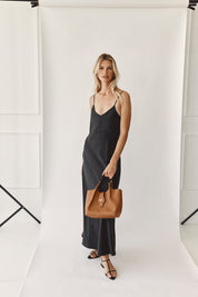 Grace Small Tan East West Tote