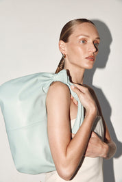 Allegra Seafoam Knot Crescent