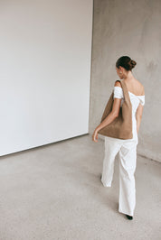 Sienna Brown Suede Hobo