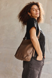 Bella Mini Milk Chocolate 3-in-1 Convertible Bag