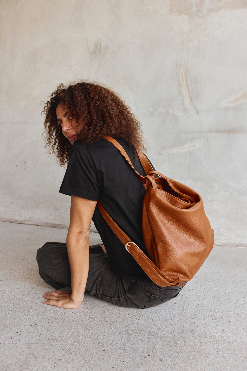 Bella Tan 3-in-1 Convertible Bag