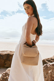 PRE ORDER: Jess Mini Tan Resort Pouch