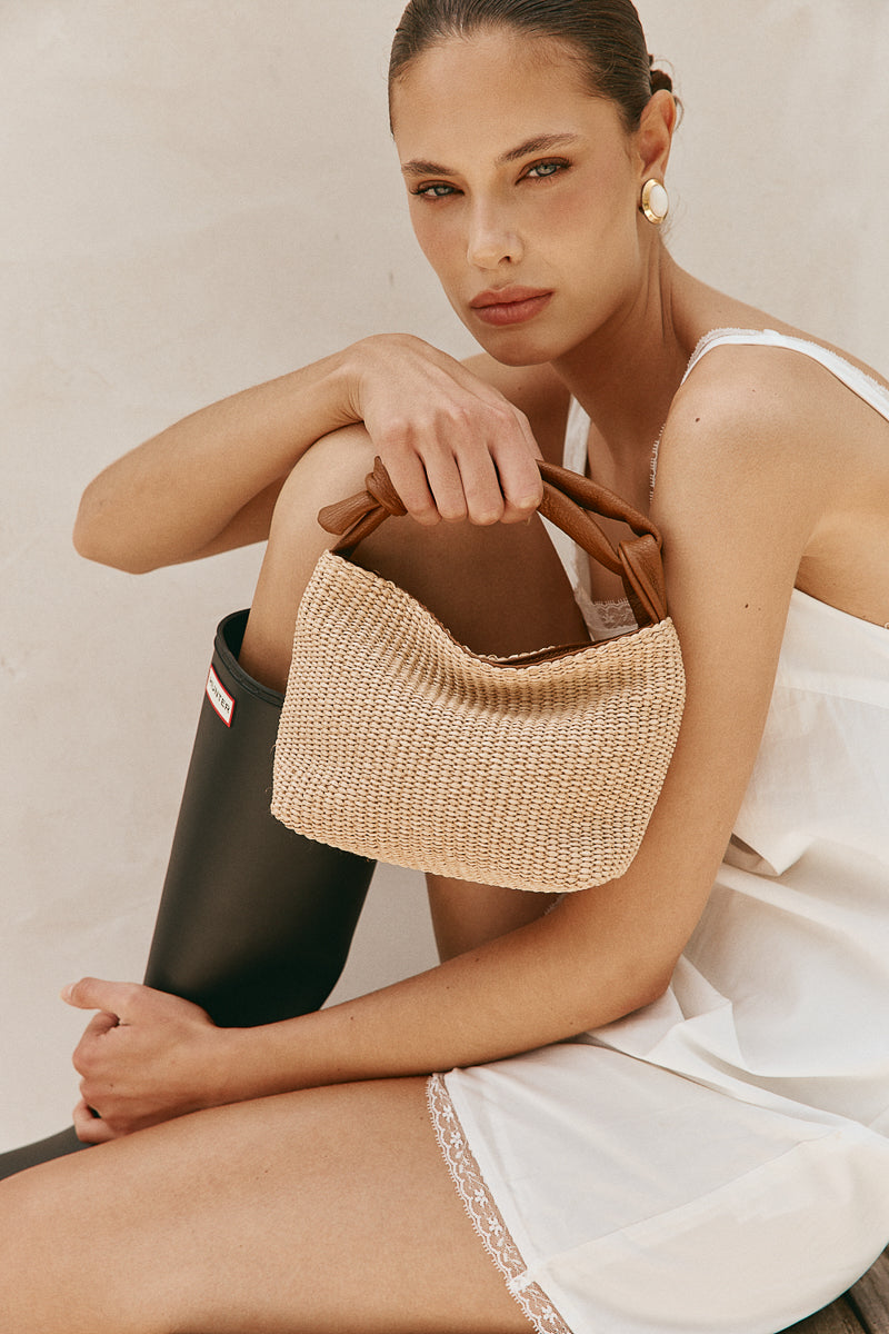 Jess Mini Resort Pouch Tan