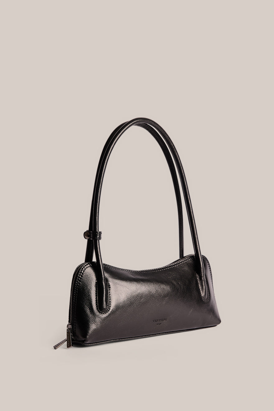 Fallon Black Shoulder Bag