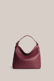 Harper Bordeaux Leather Hobo