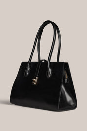 Ava Structured Leather Tote - Slightly Imperfect