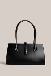 Darcy Structured Leather Shoulder Bag
