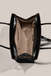 Darcy Structured Leather Shoulder Bag - Slightly Imperfect