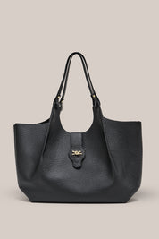 Grace Large Black East West Tote