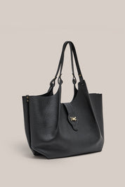 Grace Large Black East West Tote