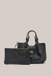 Grace Small Black East West Tote