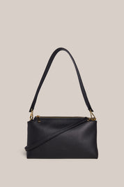 Clara Black Shoulder Crossbody Bag