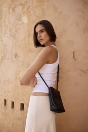 Clara Black Mini Crossbody Bag