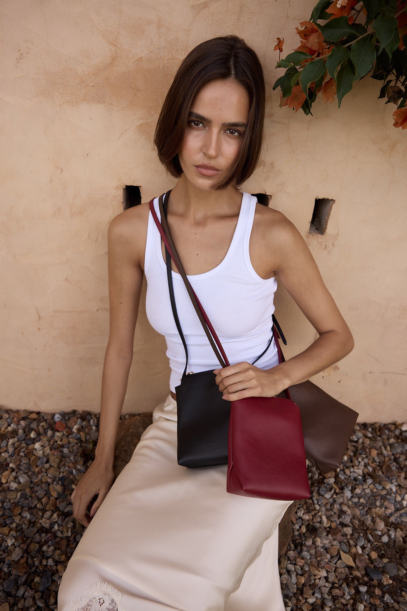 Clara Black Mini Crossbody Bag