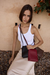 Clara Black Mini Crossbody Bag