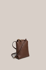 Clara Chocolate Mini Crossbody Bag