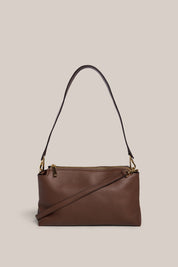 Clara Chocolate Shoulder Crossbody Bag