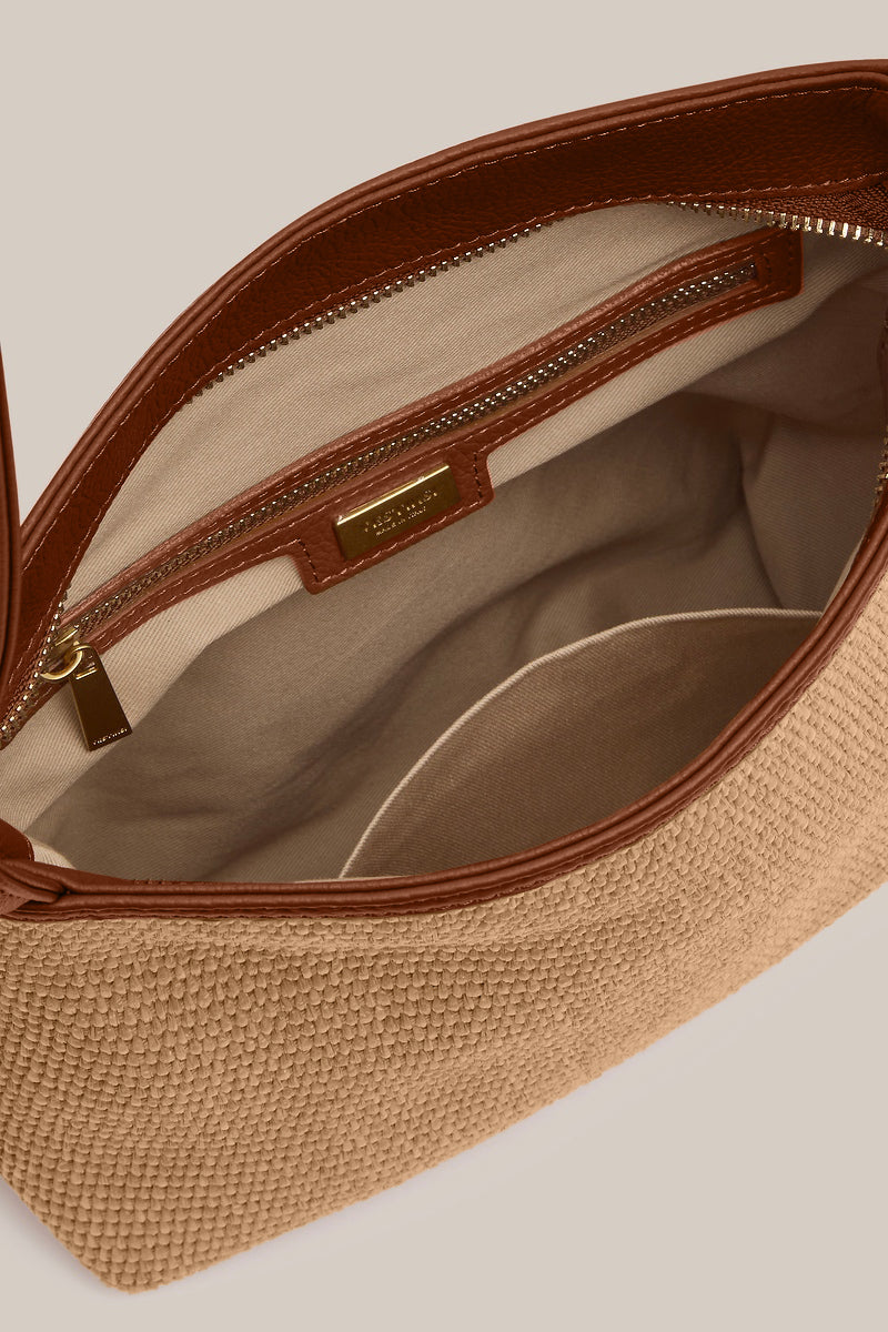 Bella Mini Resort 2-in-1 Convertible Backpack Tan