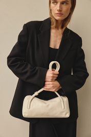 Fallon Ivory Shoulder Bag