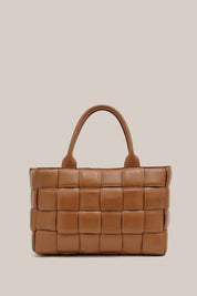 Margot XL Tan Woven Tote