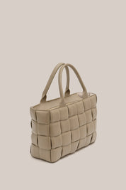 Margot XL Mushroom Woven Tote