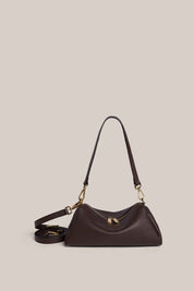 Rita Dark Chocolate Mini Crossbody Bag