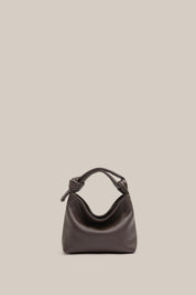 Jess Mini Leather Pouch Dark Chocolate