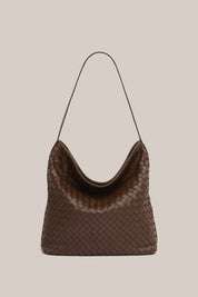 Bianca Woven Hobo Chocolate