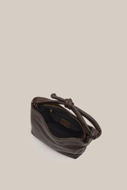 Jess Leather Pouch Dark Chocolate