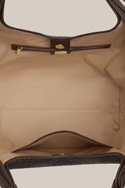 Romy Resort Shopper Tote Dark Chocolate