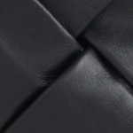 Gabrielle Black Woven Leather Bag