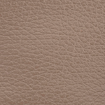 Leather Taupe Cosmetic Pouch Duo