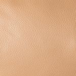 Leather Light Tan Cosmetic Pouch Duo