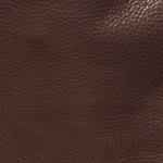 Leather Dark Chocolate Cosmetic Pouch Duo