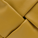 Gabrielle Mustard Woven Leather Bag