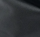 Pebbled Leather Crossbody Strap Black
