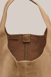 Sienna Brown Suede Hobo