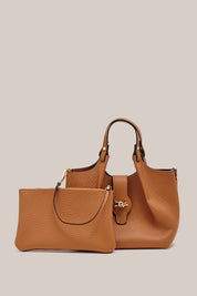 Grace Small Tan East West Tote