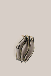Tessa Black Trio Crossbody