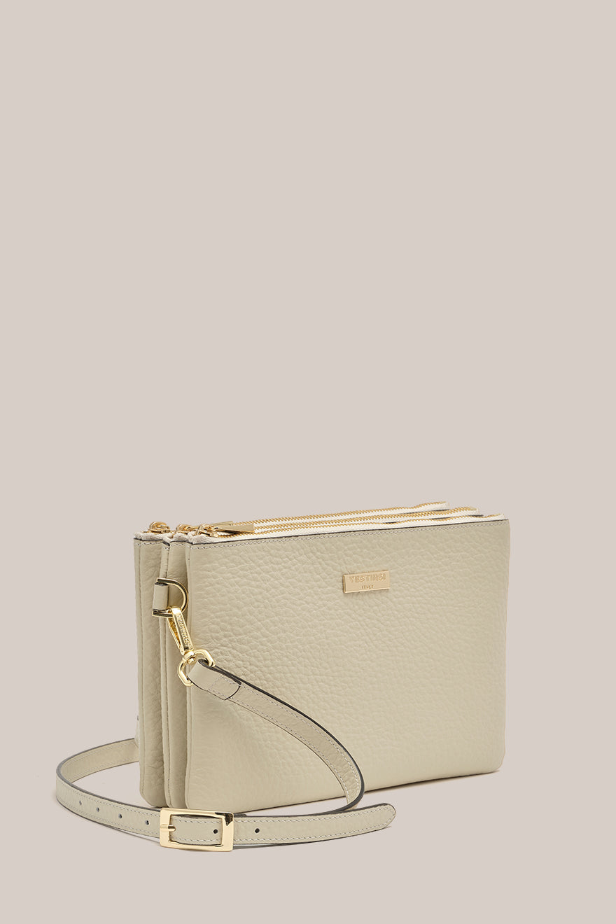 Tessa Cream Trio Crossbody