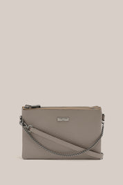 Tessa Taupe Trio Crossbody