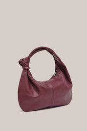 Allegra Bordeaux Knot Crescent