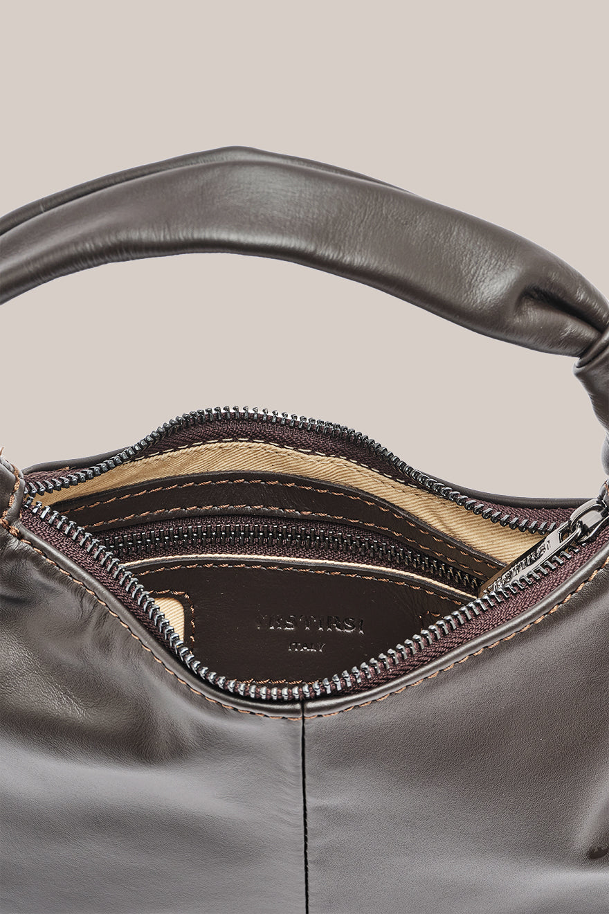 Allegra Mini Dark Chocolate Knot Crescent