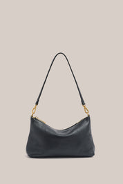 Pre Order Ashley Black Leather Crossbody Bag