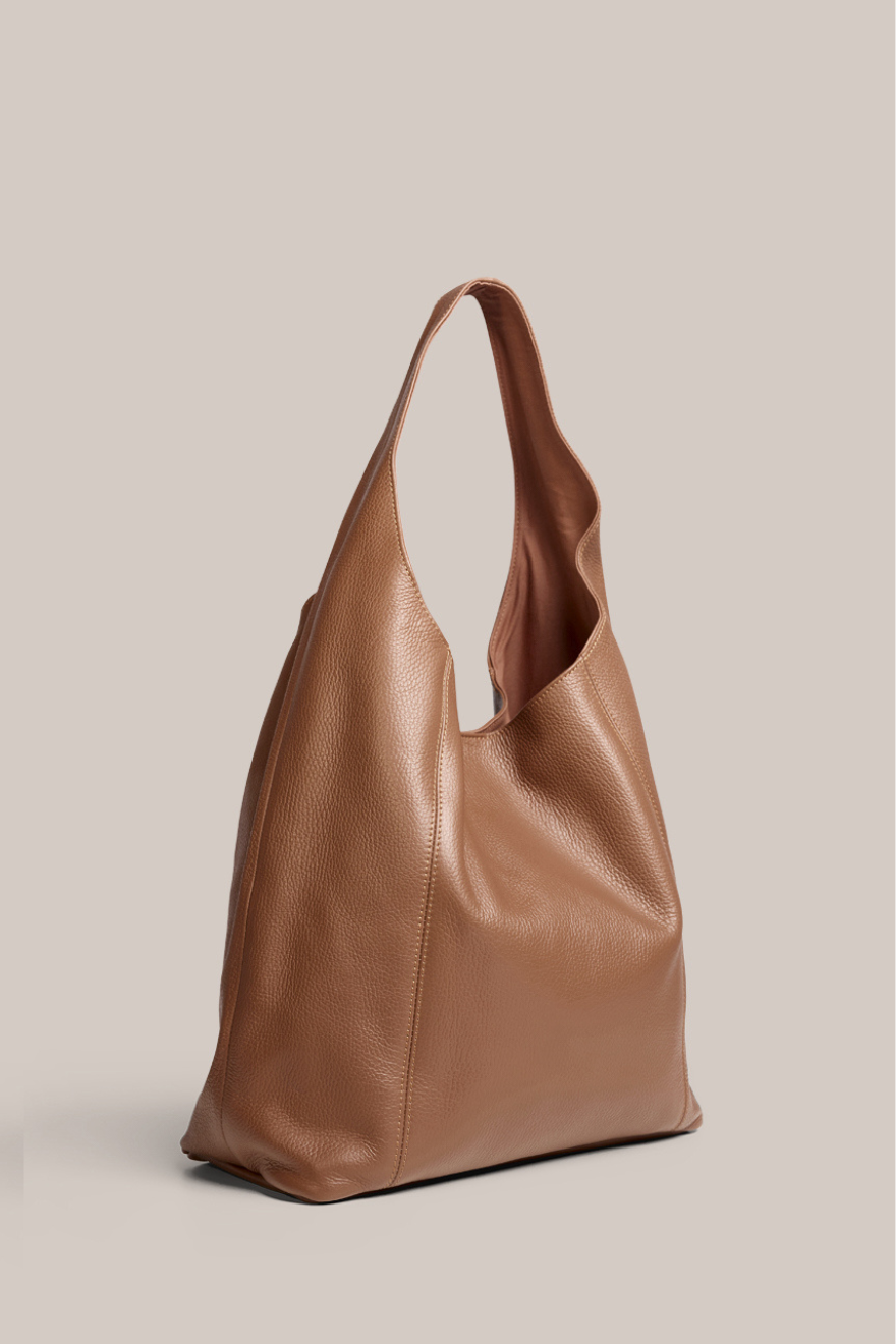 Scarlett 2.0 Chestnut Leather Hobo
