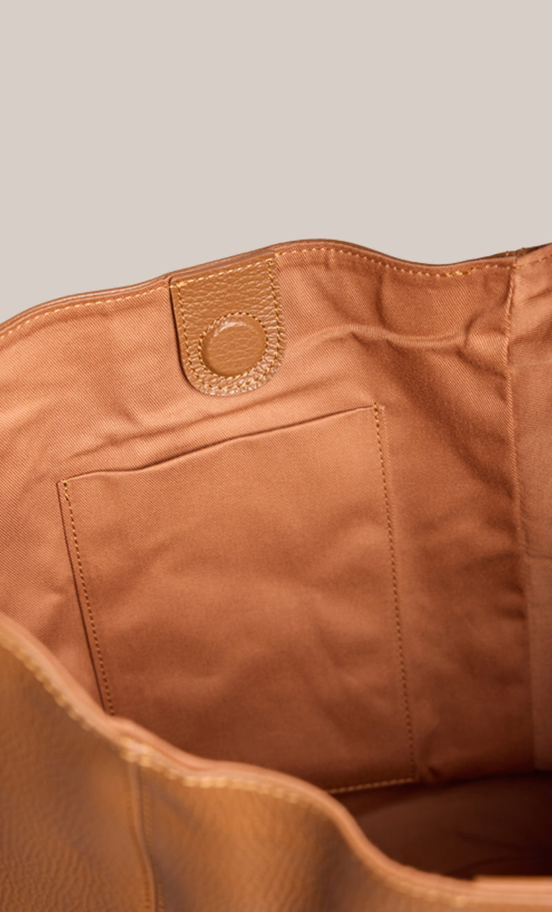 Scarlett 2.0 Chestnut Leather Hobo