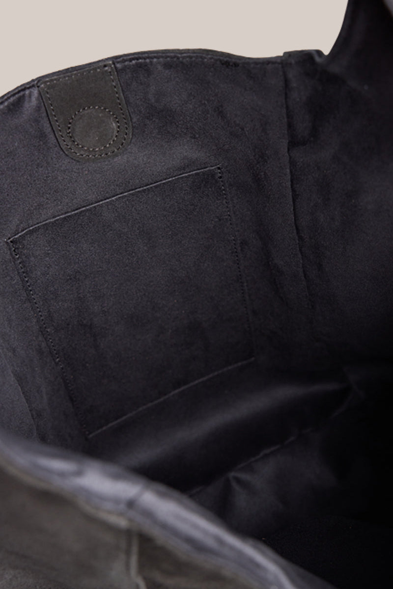 Sienna 2.0 Black Suede Hobo